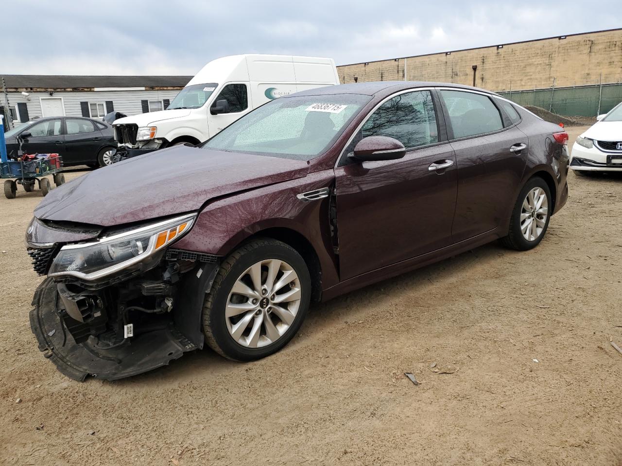 2017 KIA Optima VIN 5XXGT4L3XHG124130