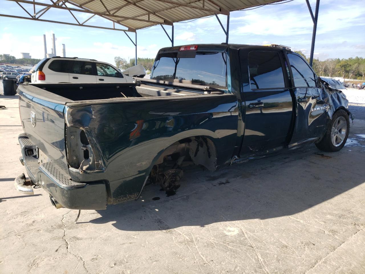 2011 Dodge RAM VIN 1D7RB1CT9BS635759 Copart auction photo, rollover damage thumbnail 3