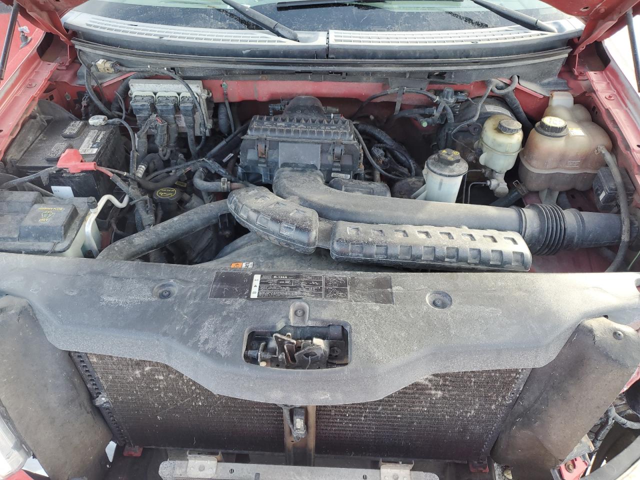 2005 Ford F-150 VIN 1FTPW14515FB29331 Copart auction photo, front end damage thumbnail 11