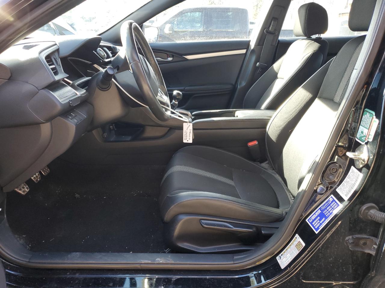 2019 Honda Civic VIN 19XFC2E89KE003954 Copart auction photo, side / front end damage thumbnail 7