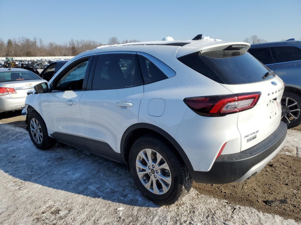 2023 Ford Escape VIN 1FMCU9GN3PUA35203 Copart auction photo, front end / side damage thumbnail 2