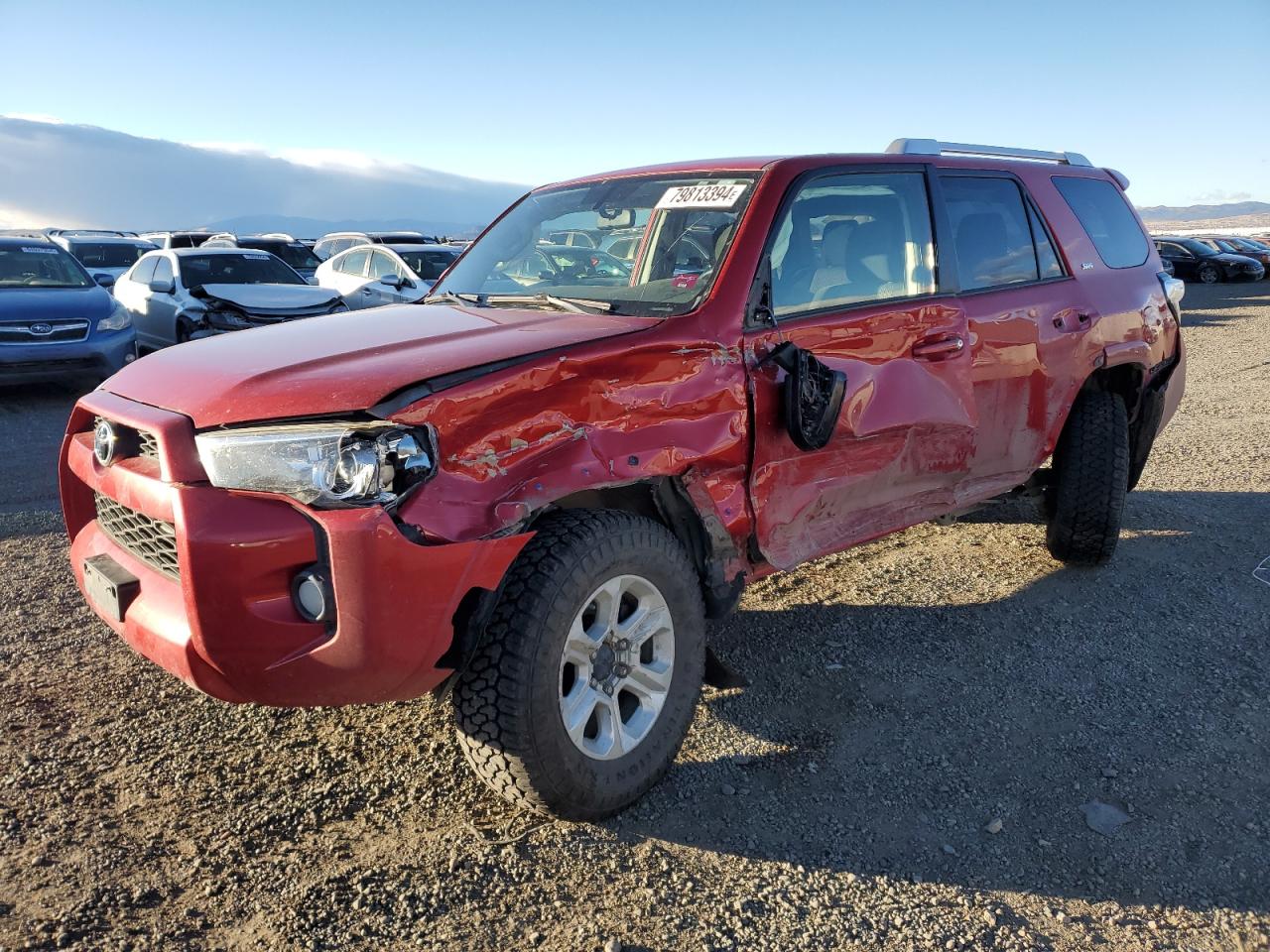 2016 Toyota 4Runner VIN JTEBU5JR6G5332766 - Copart auction photo