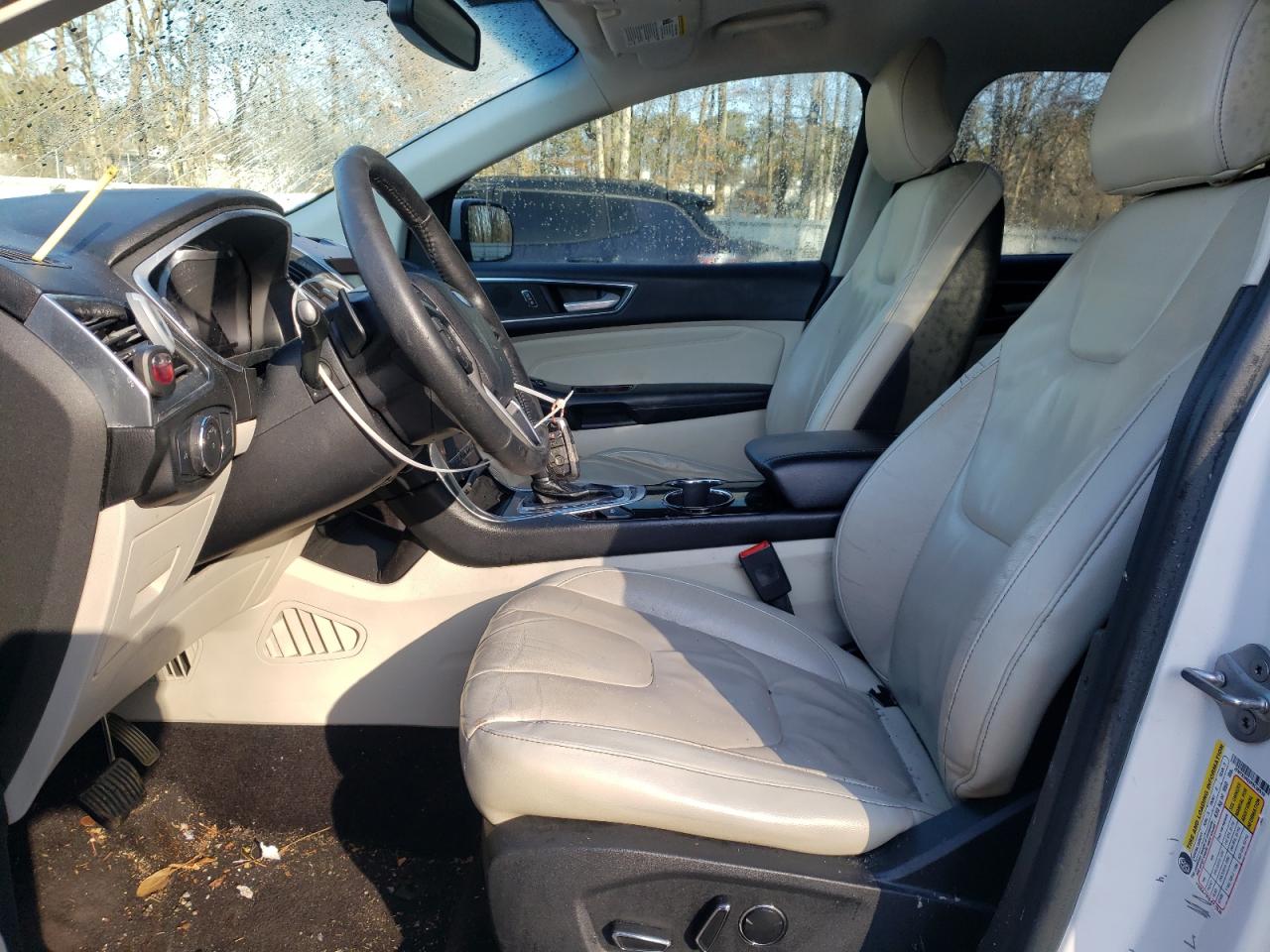 2015 Ford Edge VIN 2FMTK3K93FBC36939 Copart auction photo, front end damage thumbnail 7