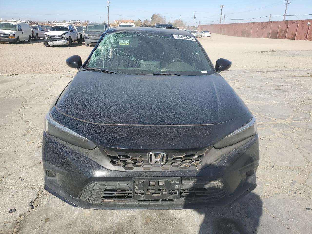 2022 Honda Civic VIN 19XFL2H8XNE017023 Copart auction photo, side damage thumbnail 5