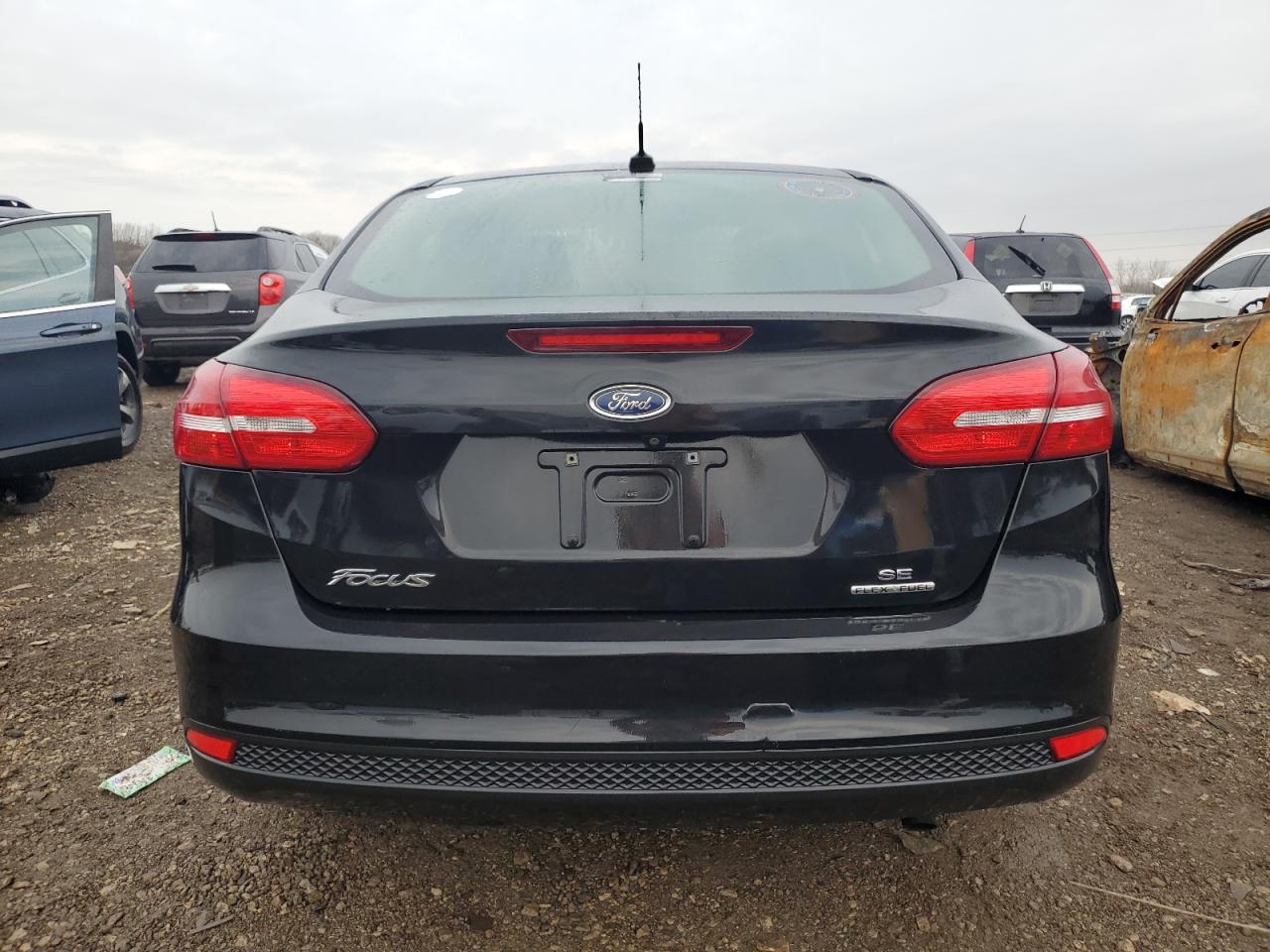 2015 Ford Focus VIN 1FADP3F21FL346191 Copart auction photo, front end damage thumbnail 6