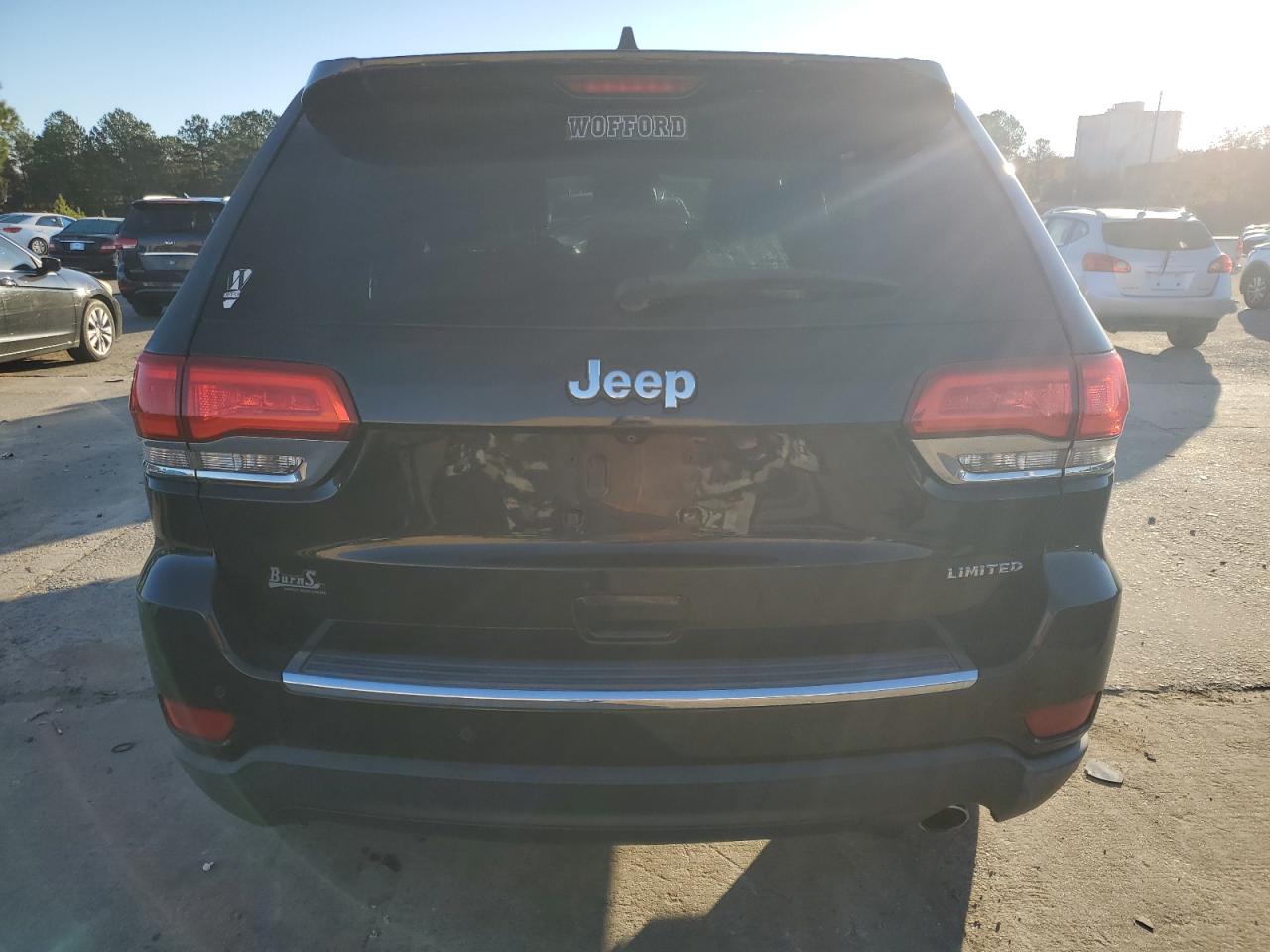 2015 Jeep Grand Cherokee VIN 1C4RJEBGXFC654426 Copart auction photo, front end damage thumbnail 6