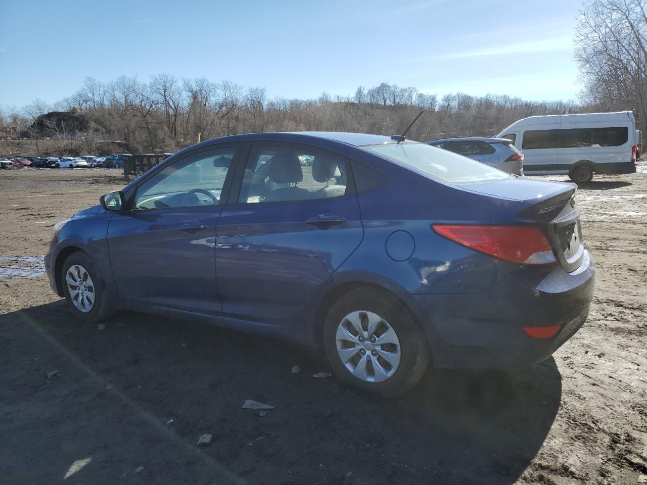 2016 Hyundai Accent VIN KMHCT4AE4GU033233 Copart auction photo, front end damage thumbnail 2