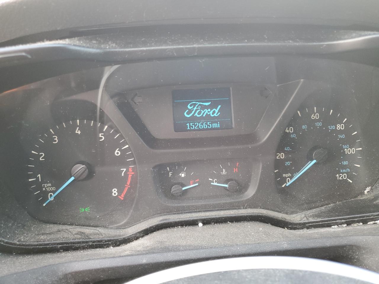 2017 Ford Transit VIN 1FTYE1ZM8HKA71432 Copart auction photo, front end / side damage thumbnail 9