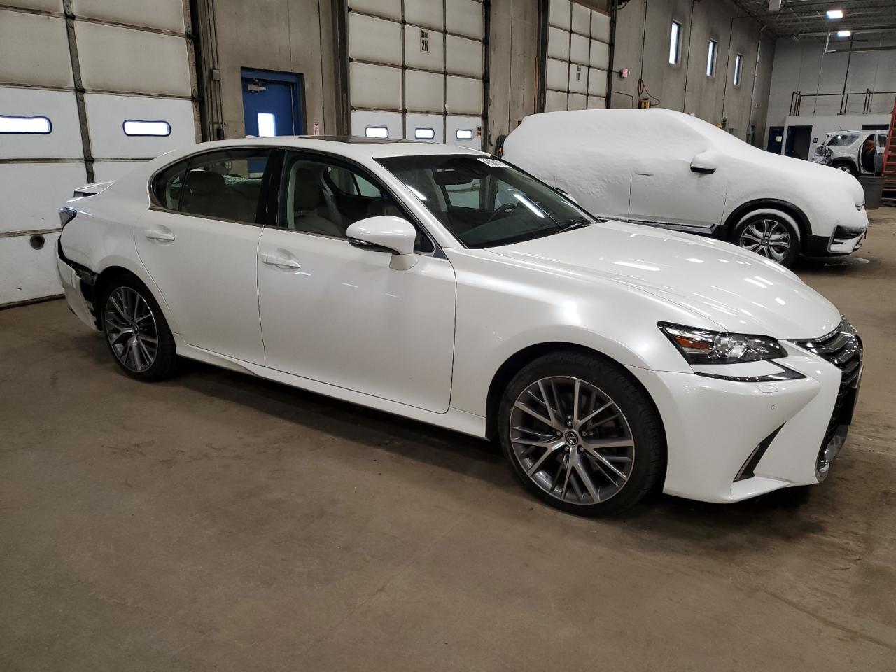 2019 Lexus GS VIN JTHCZ1BLXKA011566 Copart auction photo, rear end / side damage thumbnail 4