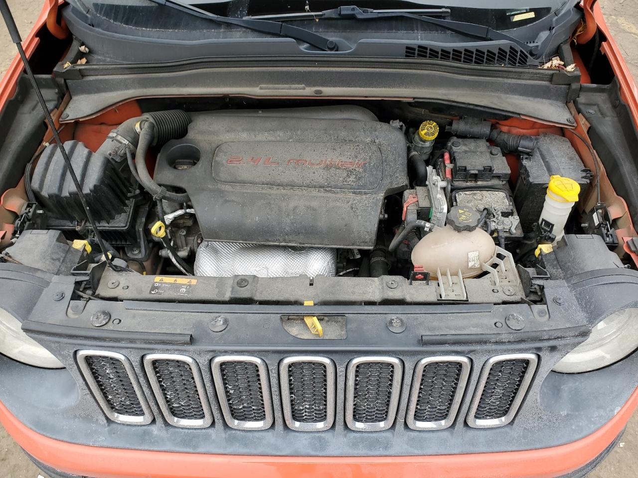 2015 Jeep Renegade VIN ZACCJABT6FPC12038 Copart auction photo, rear end damage thumbnail 12