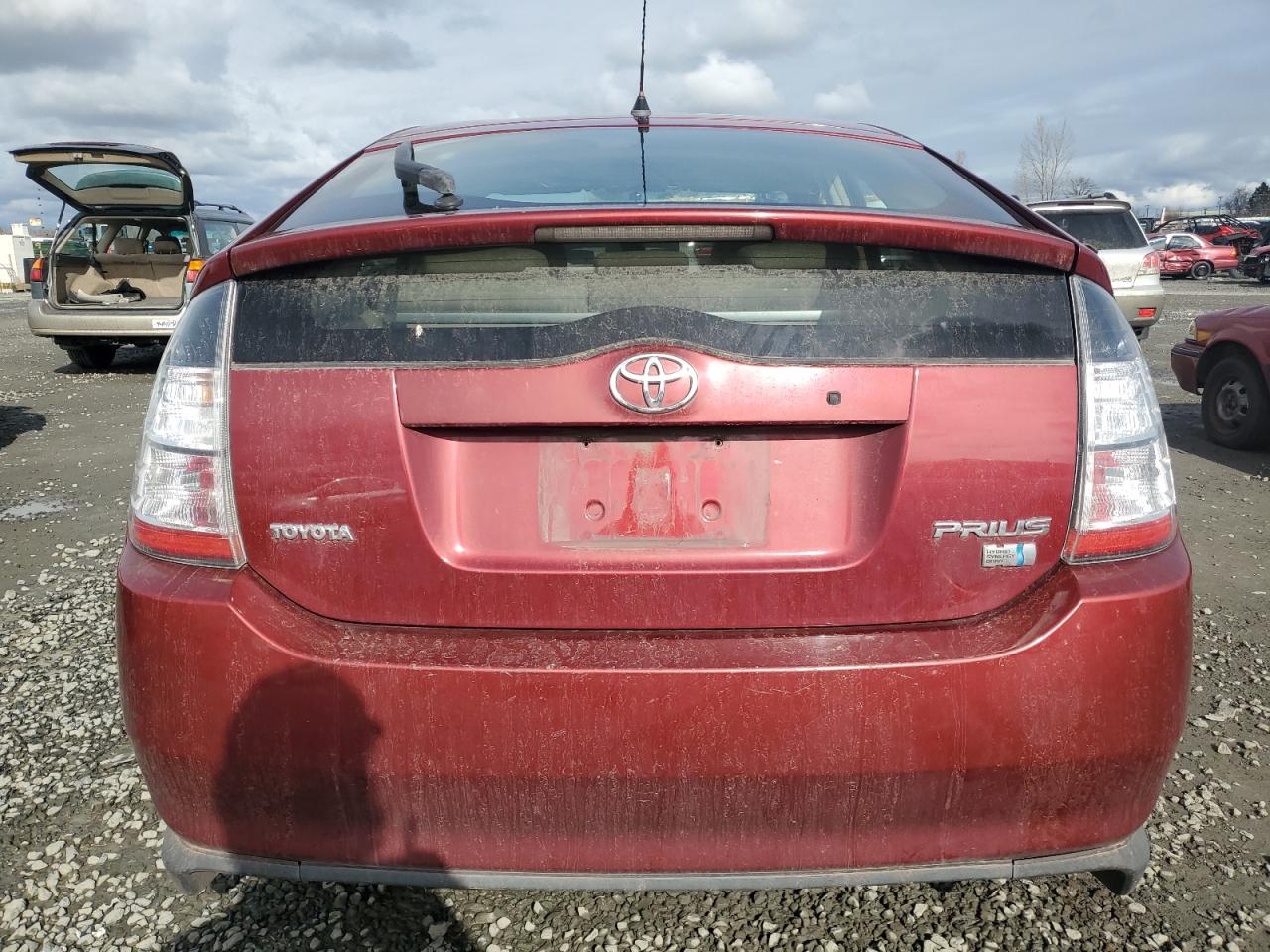 2004 Toyota Prius VIN JTDKB20U040084831 Copart auction photo, frame damage / front end damage thumbnail 6