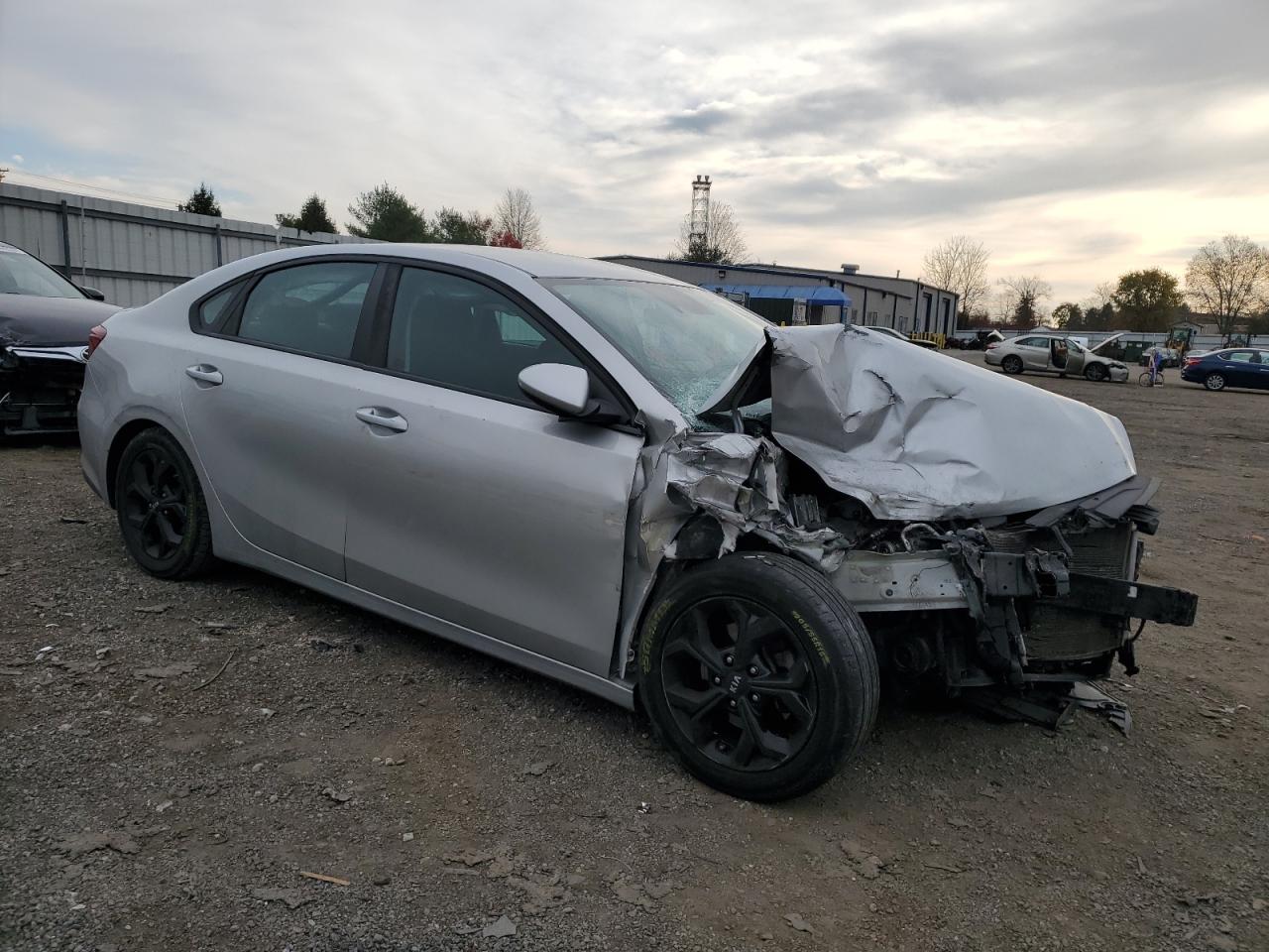 2019 KIA Forte VIN 3KPF24AD7KE108218 Copart auction photo, front end / undercarriage damage thumbnail 4