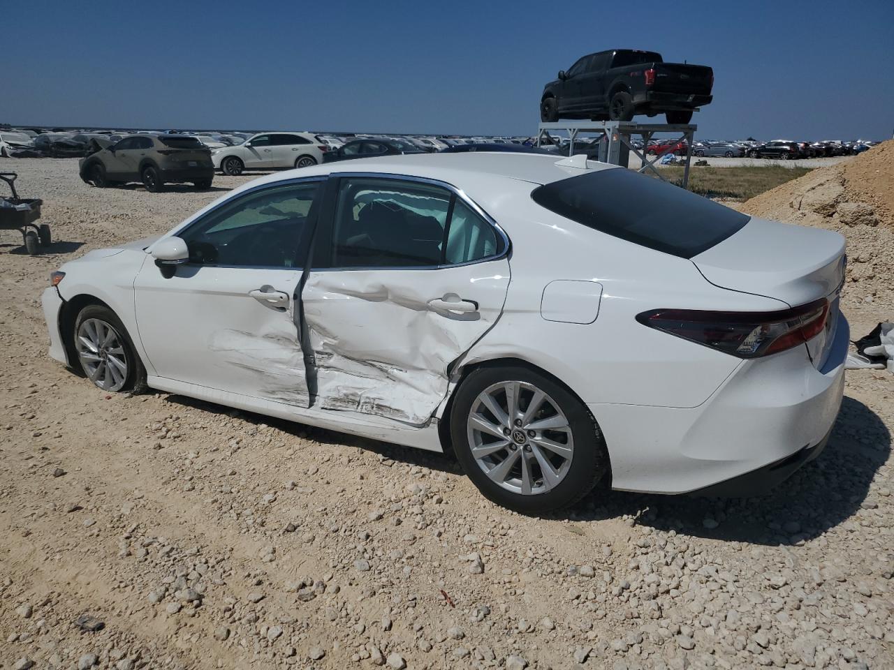 2021 Toyota Camry VIN 4T1R11AKXMU578806 Copart auction photo, side damage thumbnail 2