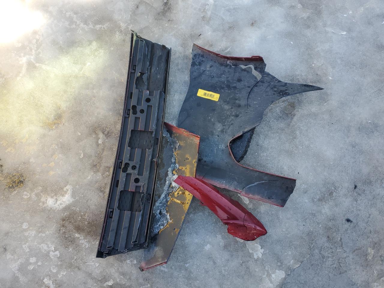 2014 Ford Escape VIN 1FMCU0GX9EUC12847 Copart auction photo, front end damage thumbnail 13