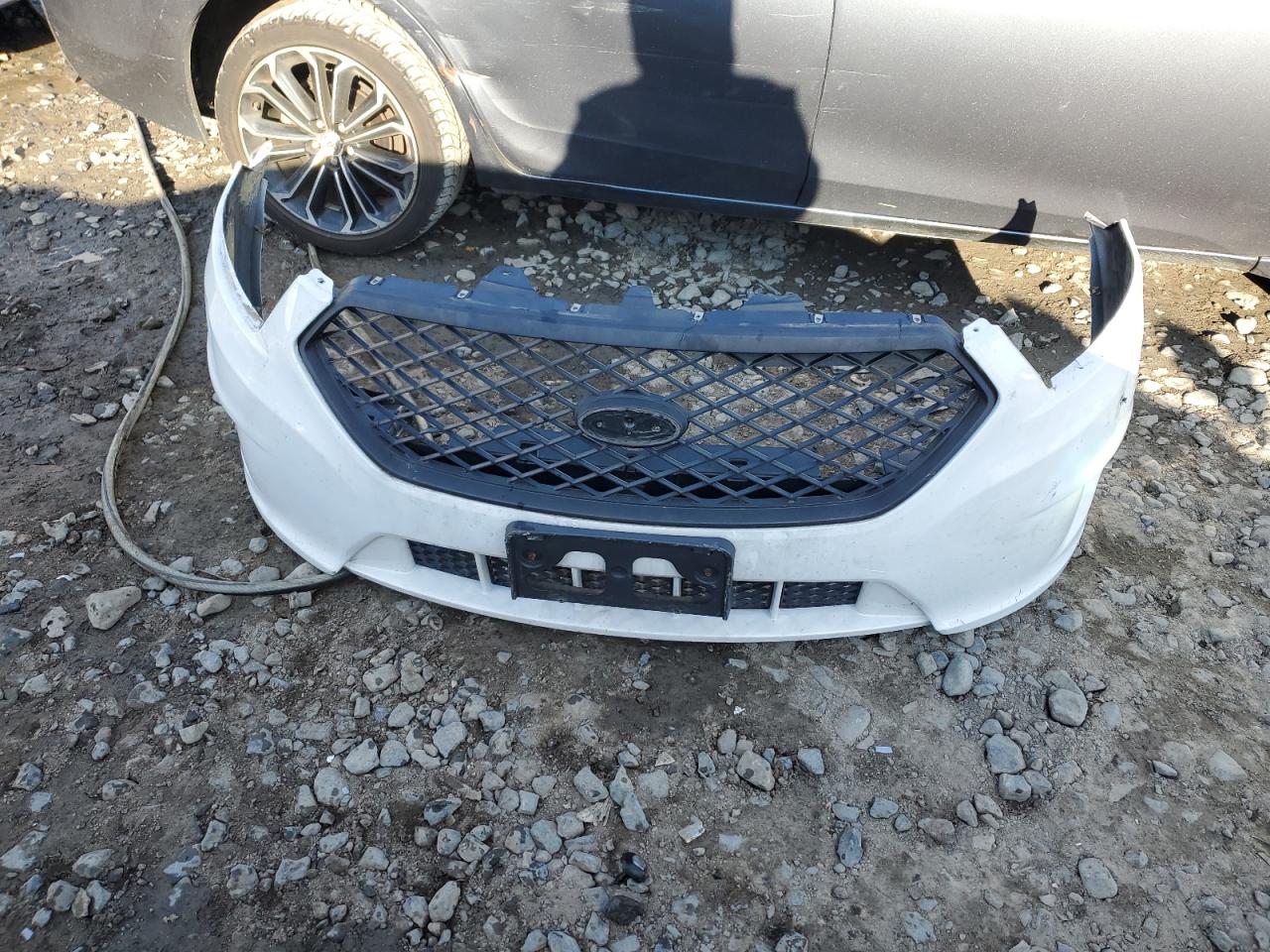2018 Ford Taurus VIN 1FAHP2MK9JG128158 Copart auction photo, rear end / front end damage thumbnail 12
