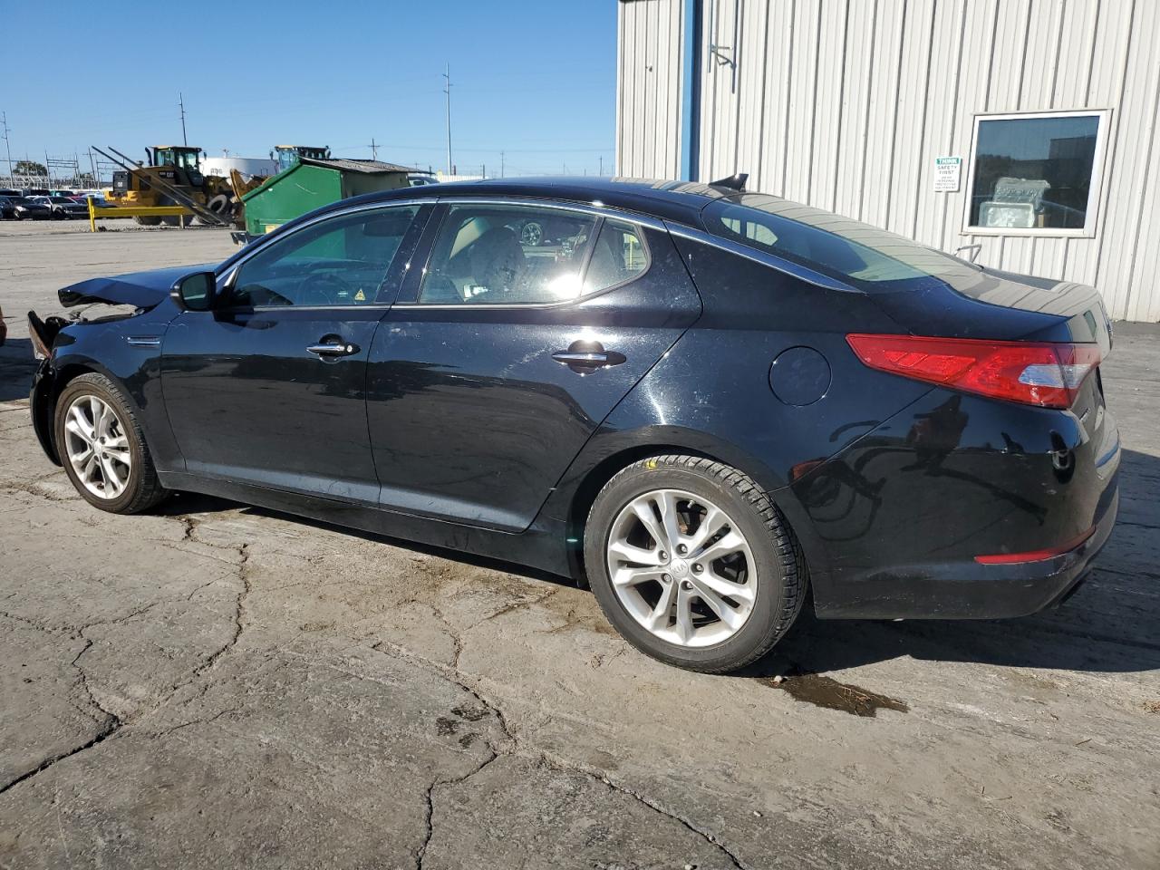 2012 KIA Optima VIN 5XXGN4A66CG016720 Copart auction photo, front end / minor dent/scratches damage thumbnail 2
