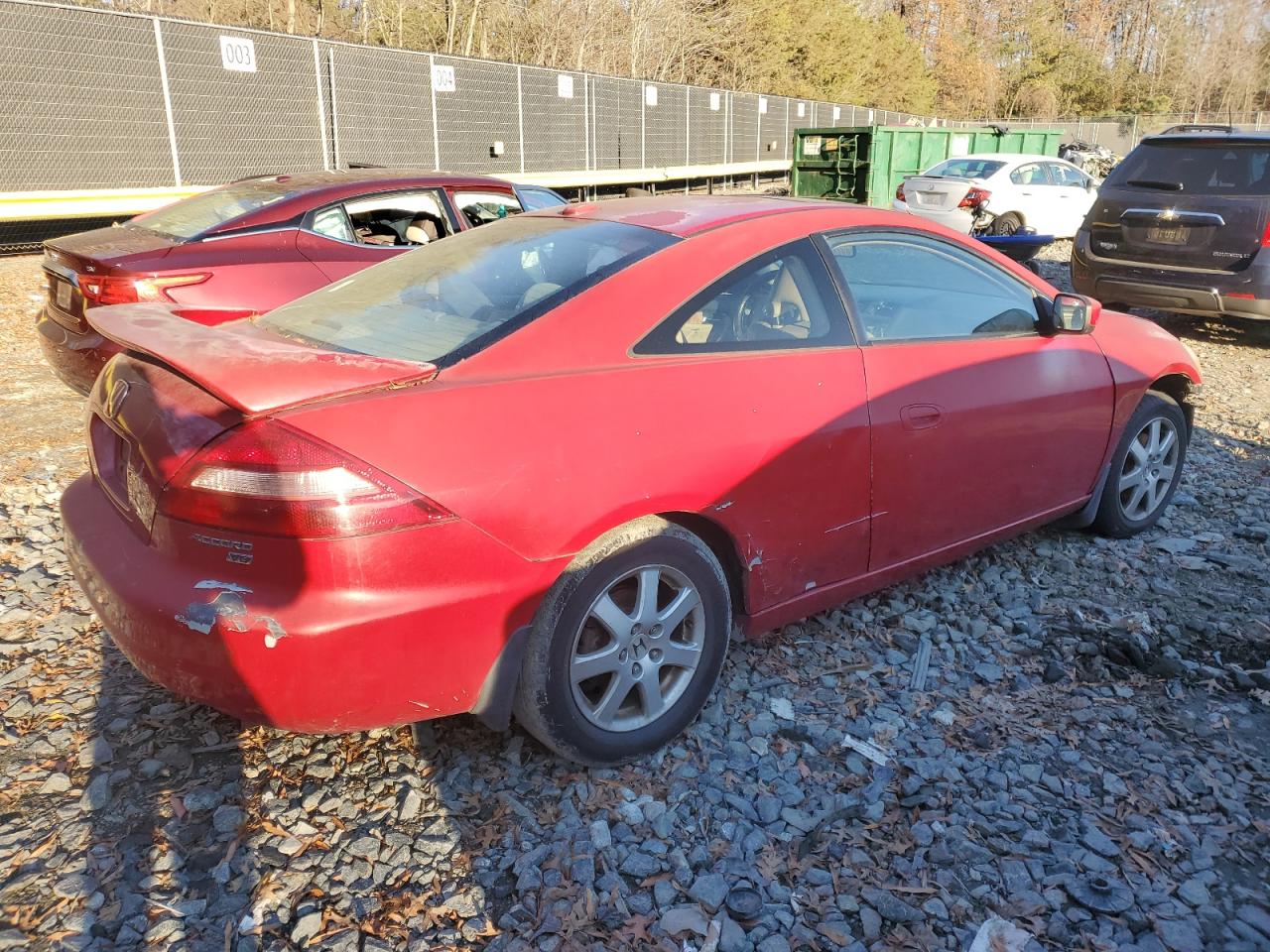 2005 Honda Accord VIN 1HGCM82665A003974 Copart auction photo, mechanical damage thumbnail 3