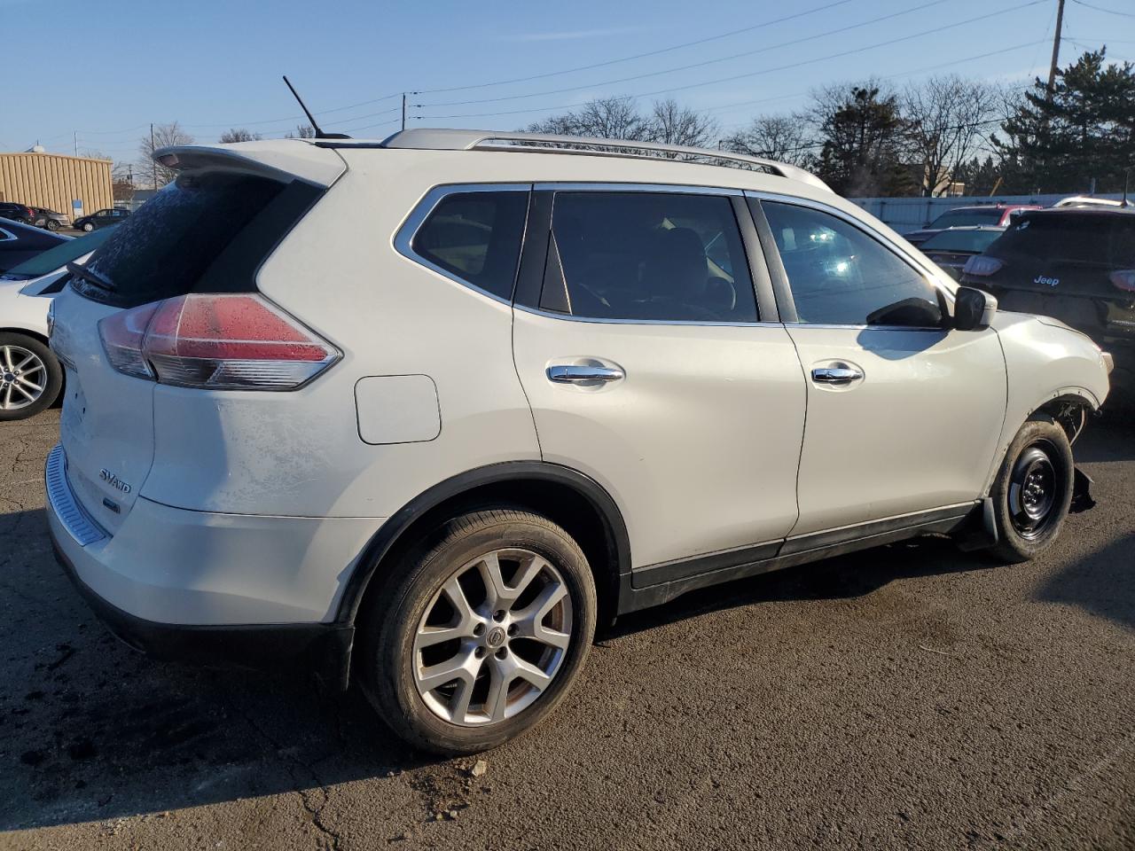 2014 Nissan Rogue VIN 5N1AT2MV8EC826433 Copart auction photo, front end damage thumbnail 3