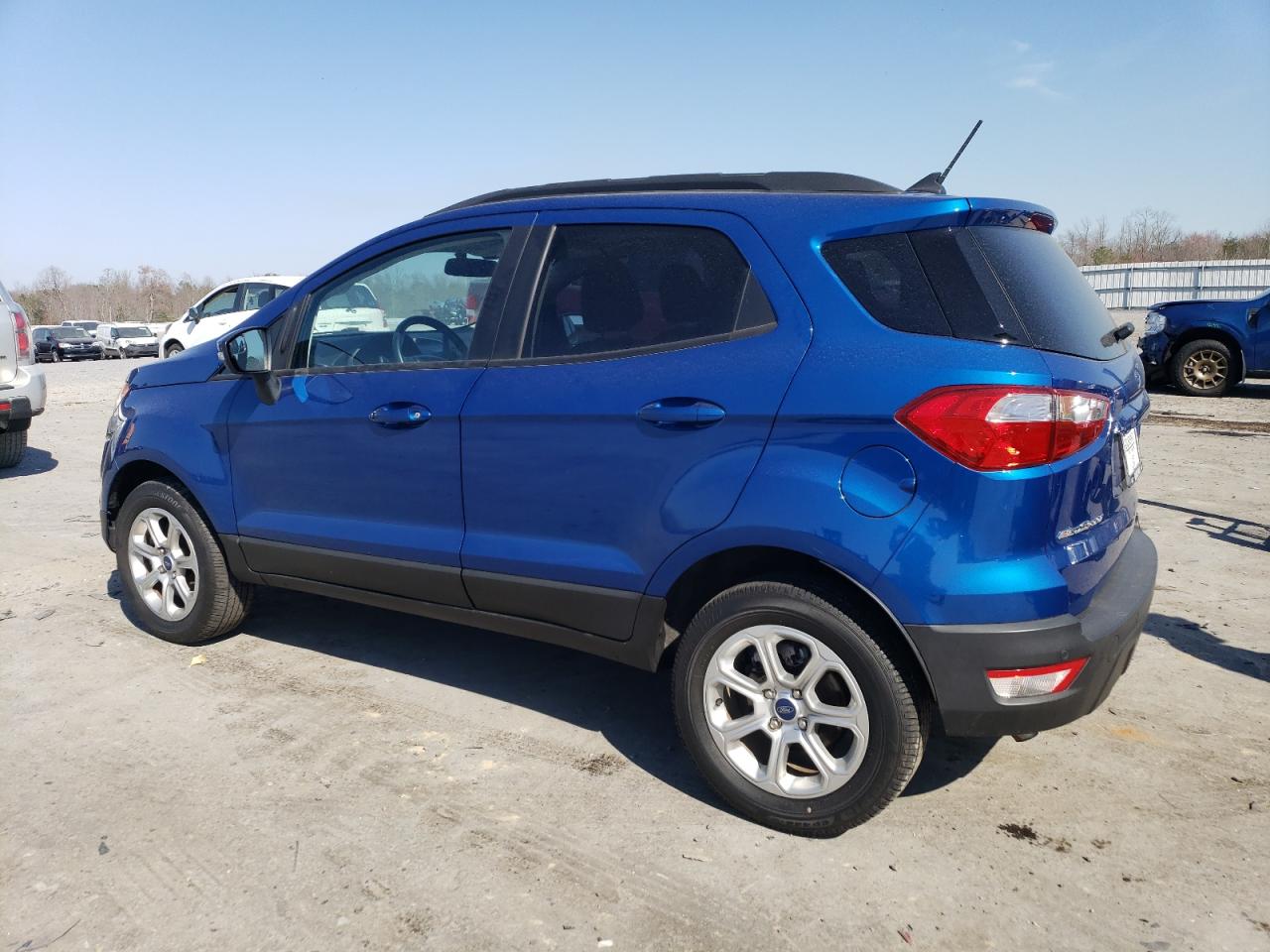 2020 Ford EcoSport VIN MAJ6S3GL7LC387547 Copart auction photo, rear end / undercarriage damage thumbnail 2