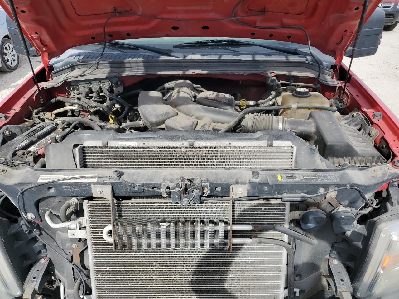 2008 Ford F250 VIN 1FTNF20528EB20182 Copart auction photo, rear end / minor dent/scratches damage thumbnail 11