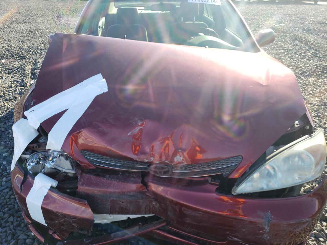 2004 Toyota Camry VIN JTDBE32K440249367 Copart auction photo, front end damage thumbnail 12