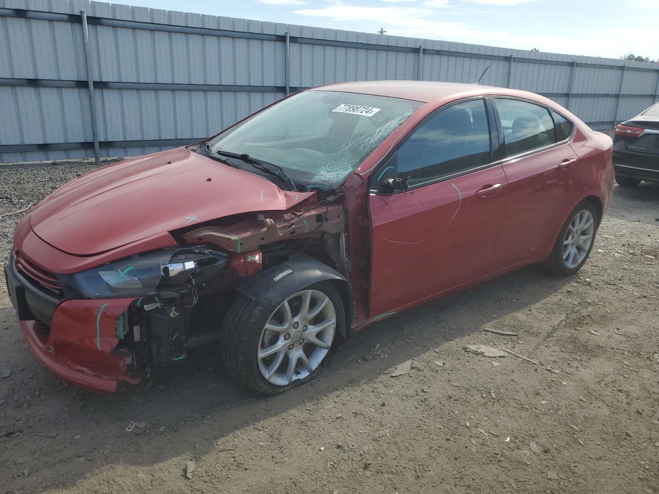 2013 Dodge Dart VIN 1C3CDFBH3DD641220