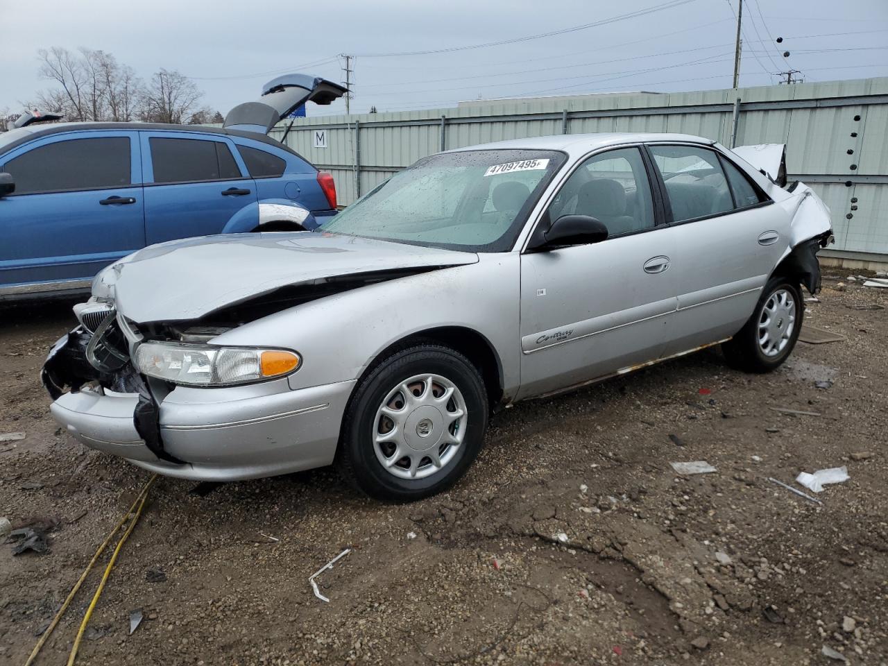 2001 Buick Century VIN 2G4WS52JX11321519 - Copart auction photo