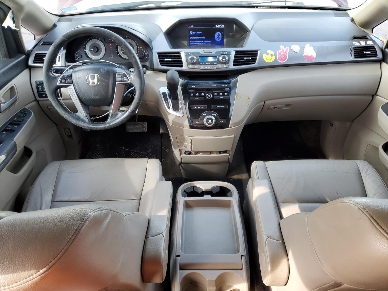 2013 Honda Odyssey VIN 5FNRL5H61DB042057 Copart auction photo, side damage thumbnail 8