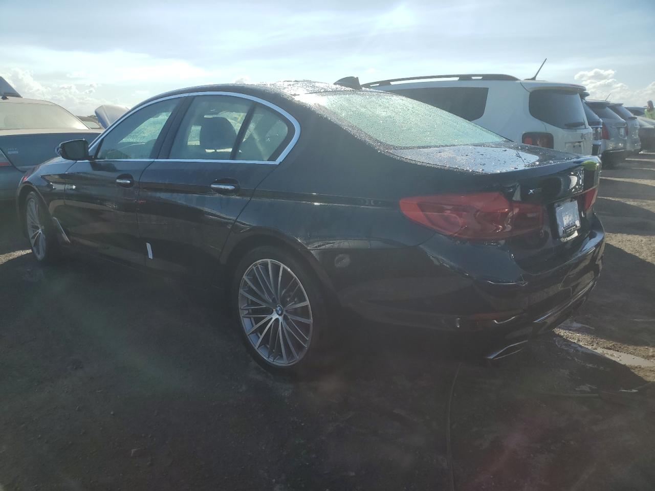 2018 BMW 5er VIN WBAJE7C54JWC55769 Copart auction photo, water/flood damage thumbnail 2