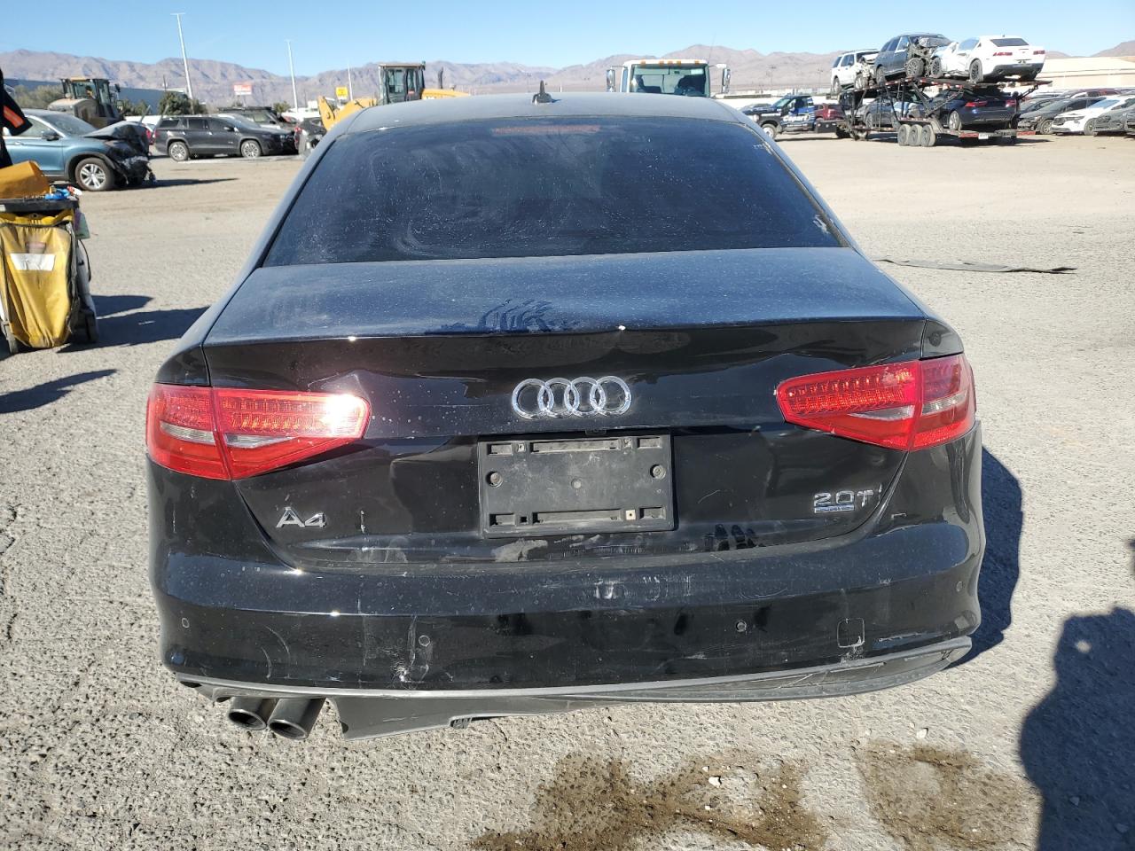 2014 Audi A4 VIN WAUFFAFL7EA075051 Copart auction photo, front end damage thumbnail 6