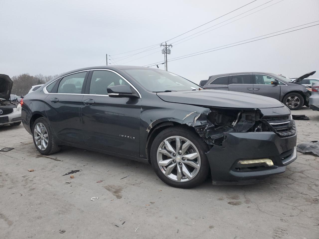 2019 Chevrolet Impala VIN 2G11Z5S35K9103267 Copart auction photo, front end damage thumbnail 4