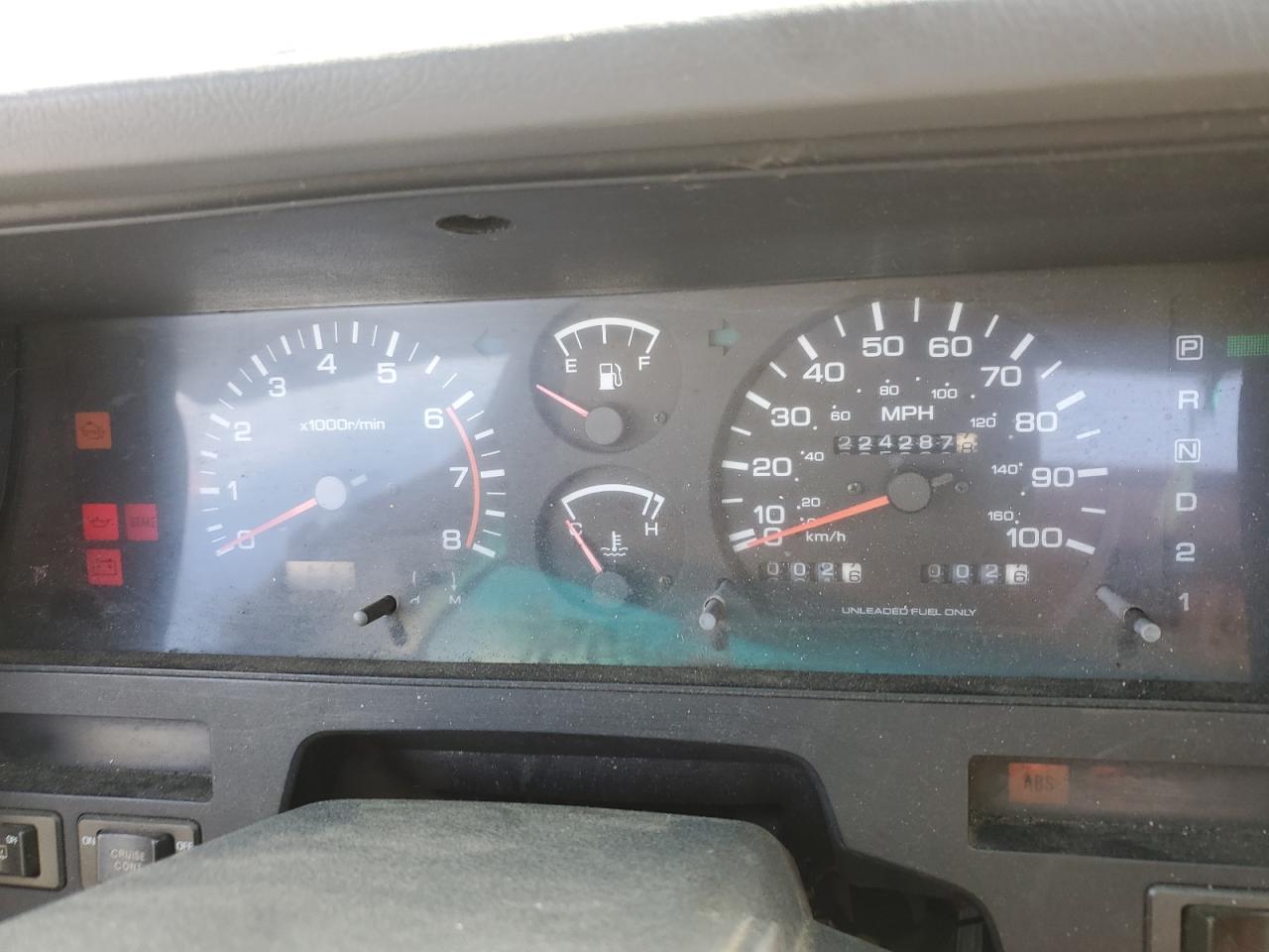 1993 Nissan Pathfinder VIN JN8HD17Y5PW302551 Copart auction photo, rear end / minor dent/scratches damage thumbnail 9