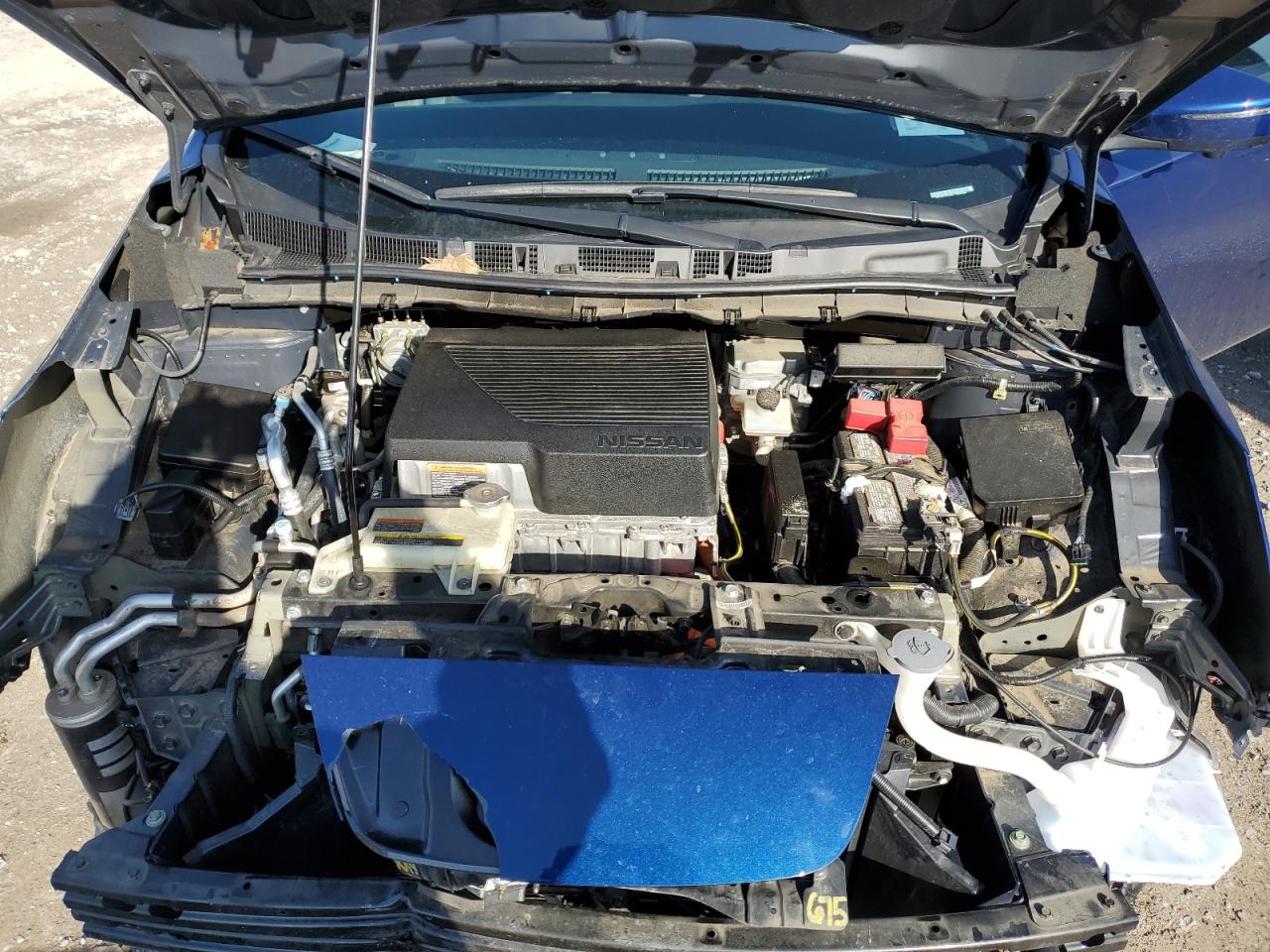 2020 Nissan Leaf VIN 1N4BZ1DP9LC305209 Copart auction photo, front end damage thumbnail 12