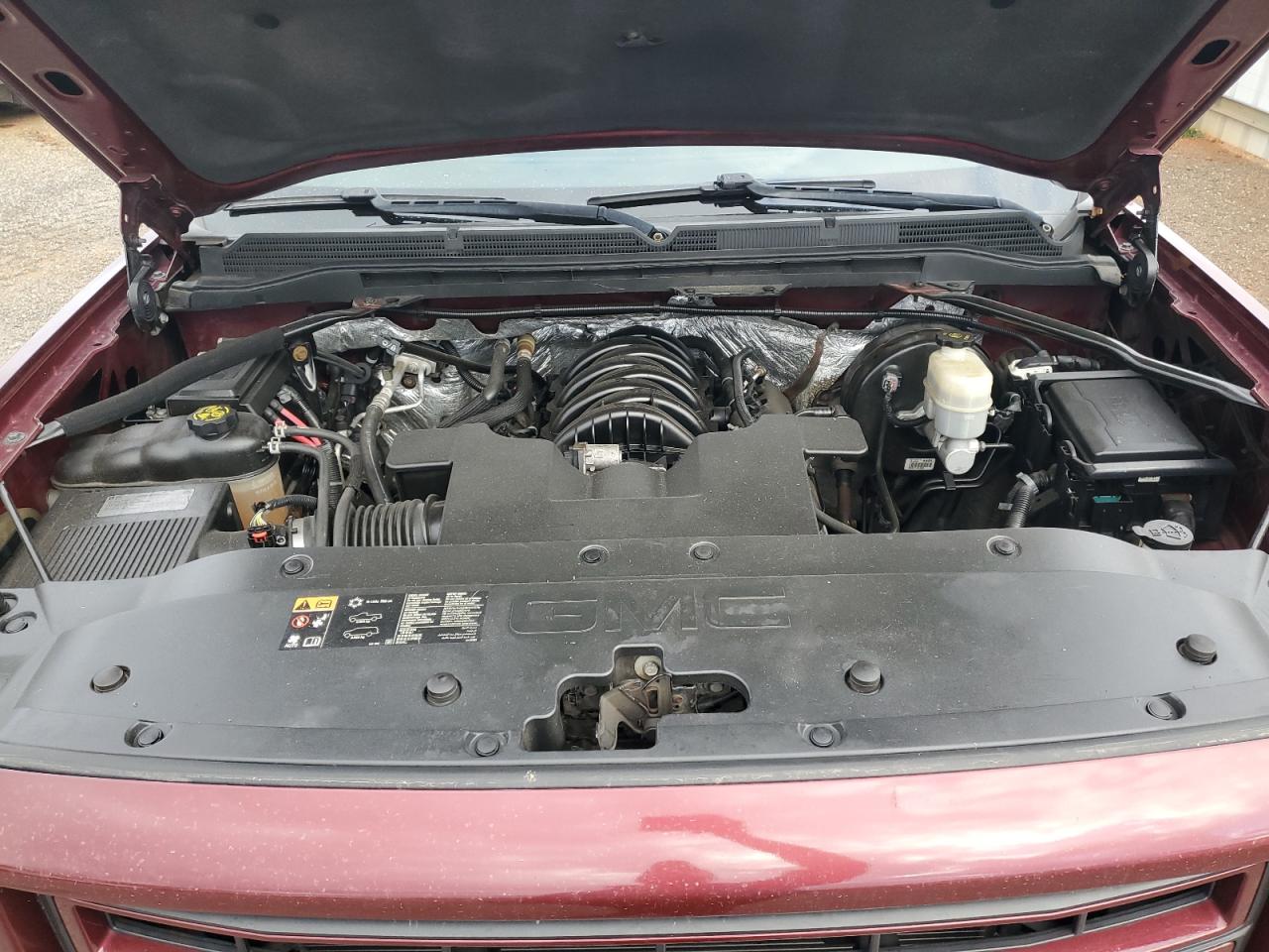 2015 GMC Sierra VIN 1GTV2TEC5FZ376931 Copart auction photo, side / undercarriage damage thumbnail 12