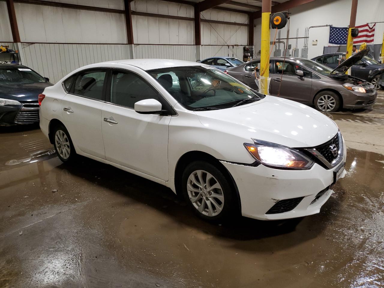 2019 Nissan Sentra VIN 3N1AB7AP4KY290760 Copart auction photo, front end damage thumbnail 4
