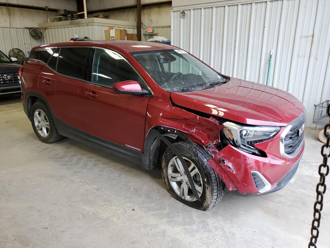2020 GMC Terrain VIN 3GKALMEVXLL197343 Copart auction photo, front end / minor dent/scratches damage thumbnail 4
