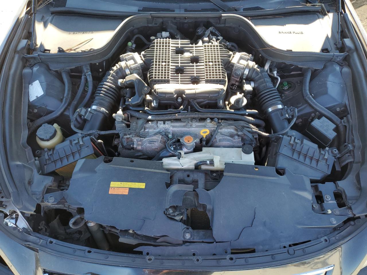 2008 Infiniti G VIN JNKCV64E28M129688 Copart auction photo, front end damage thumbnail 11