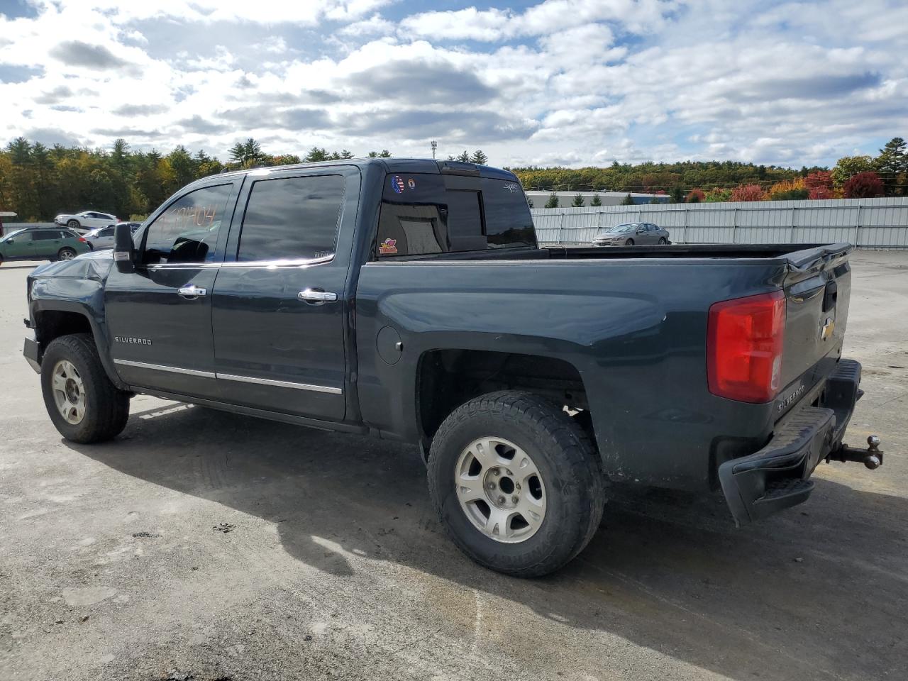 2018 Chevrolet Silverado VIN 3GCUKSEC5JG567229 Copart auction photo, front end / rear end damage thumbnail 2