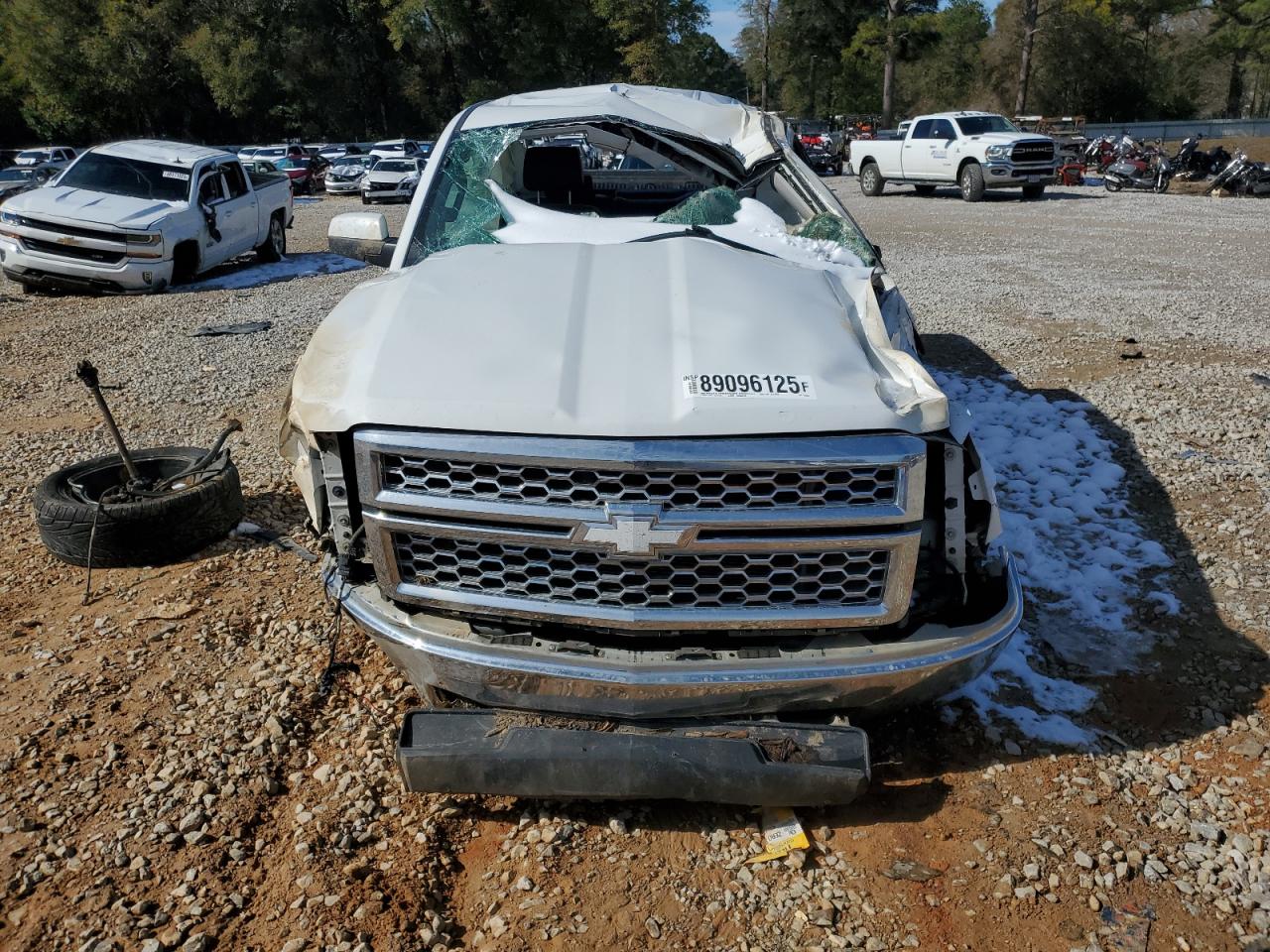 2015 Chevrolet Silverado VIN 3GCPCREC1FG109133 Copart auction photo, rollover damage thumbnail 5