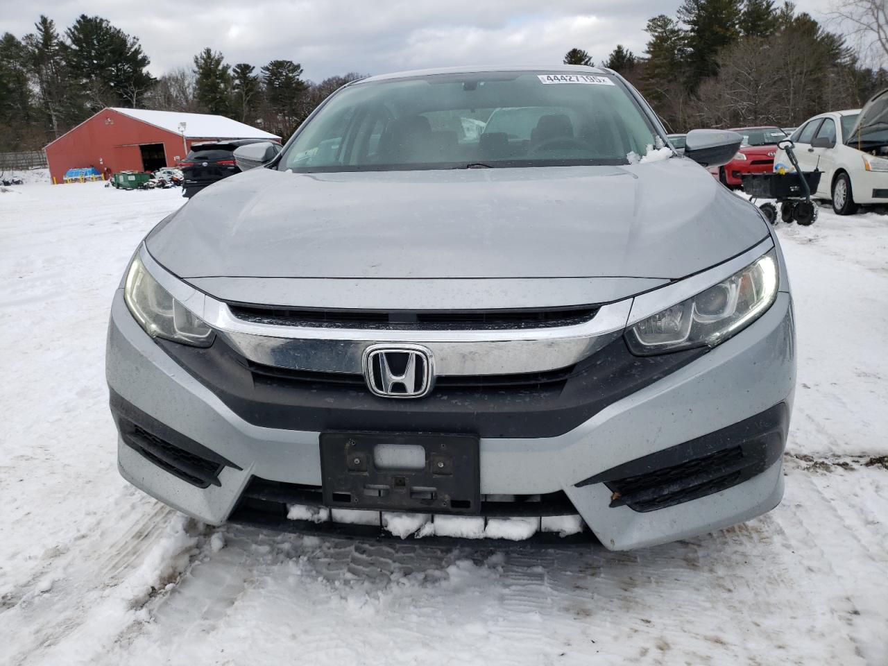 2016 Honda Civic VIN 19XFC2F57GE235397 Copart auction photo, rear end / front end damage thumbnail 5