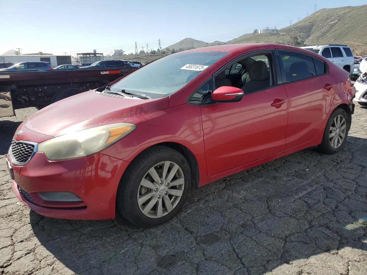 2014 KIA Forte VIN KNAFX4A65E5214487