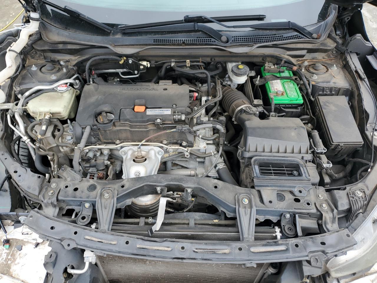 2016 Honda Civic VIN 19XFC2F72GE023167 Copart auction photo, front end / minor dent/scratches damage thumbnail 13