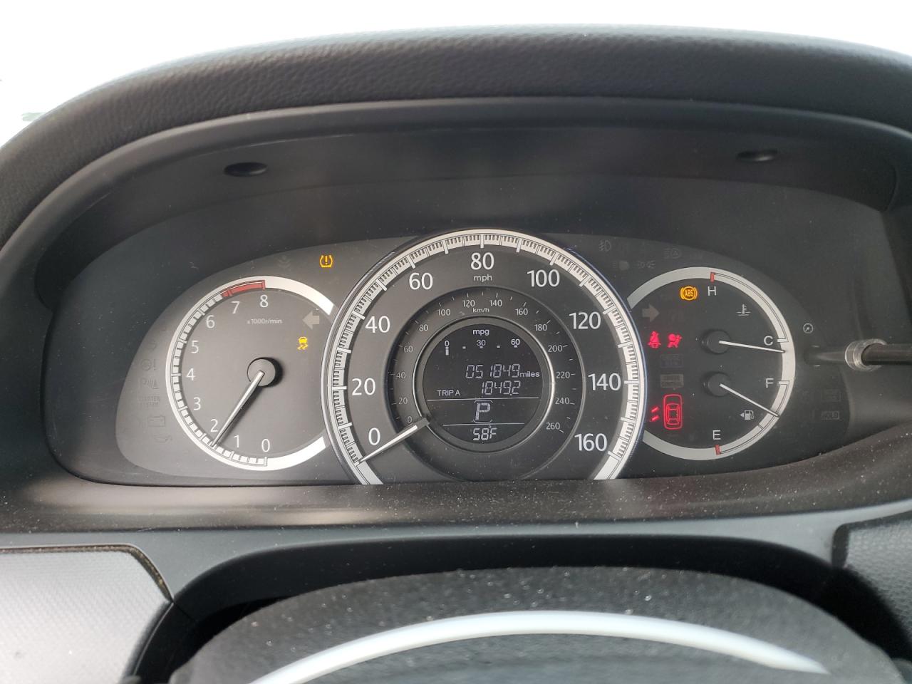 2015 Honda Accord VIN 1HGCR2F39FA233198 Copart auction photo, all over damage thumbnail 9