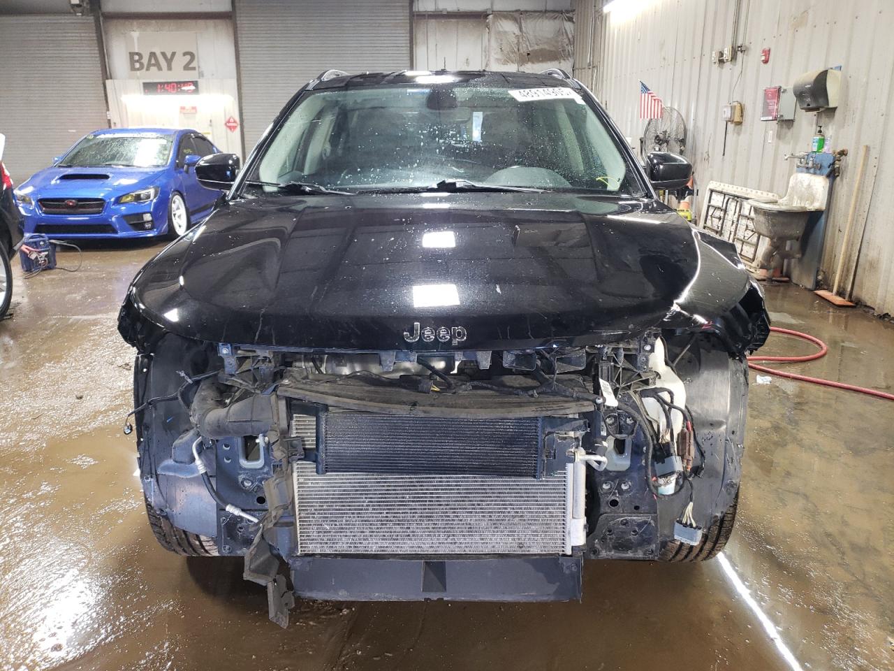 2020 Jeep Compass VIN 3C4NJDBB3LT150278 Copart auction photo, front end / minor dent/scratches damage thumbnail 5