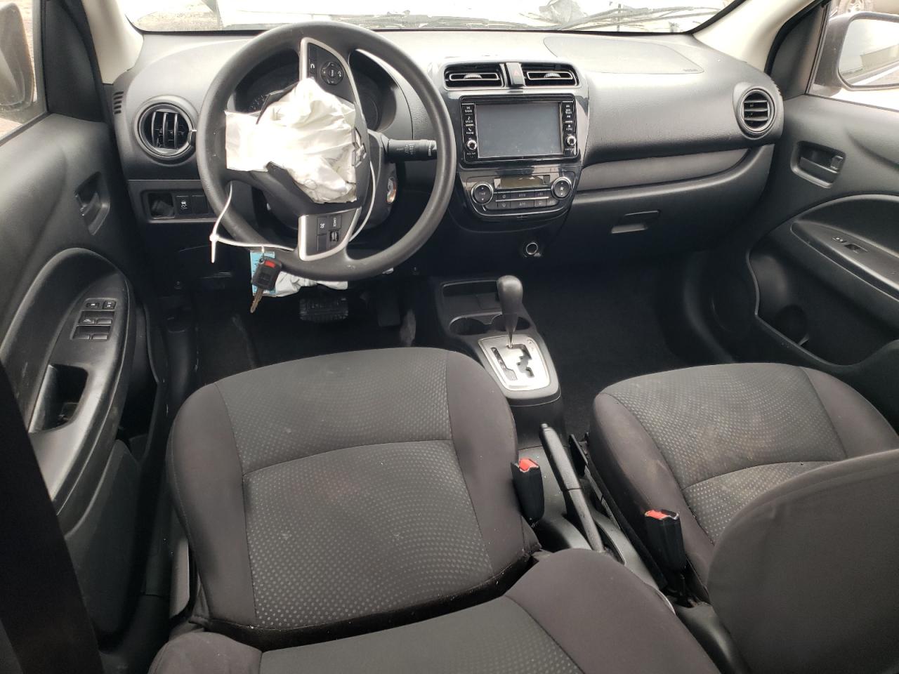 2020 Mitsubishi Mirage VIN ML32F3FJ7LHF10060 Copart auction photo, front end / mechanical damage thumbnail 8