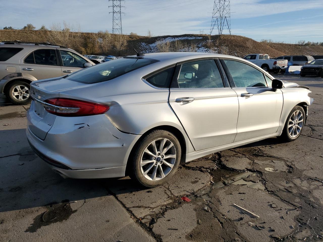 2017 Ford Fusion VIN 3FA6P0H7XHR207911 Copart auction photo, front end damage thumbnail 3