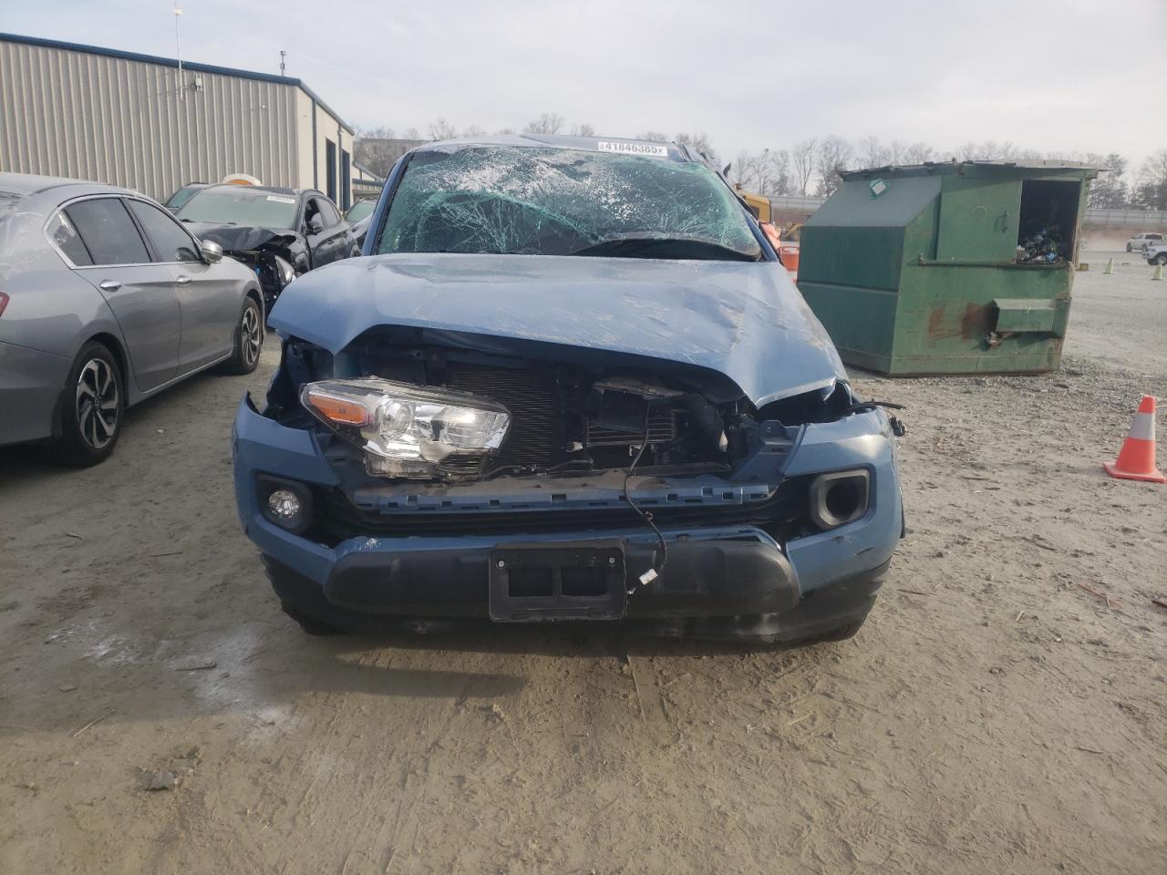 2019 Toyota Tacoma VIN 3TMAZ5CN3KM112015 Copart auction photo, all over damage thumbnail 5