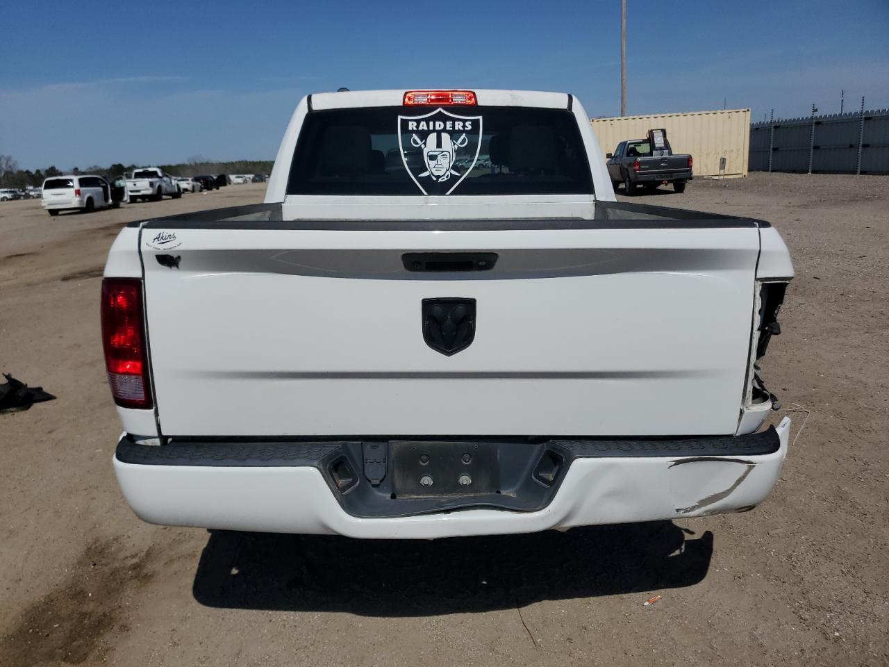 2017 RAM 1500 VIN 1C6RR6KGXHS683262 Copart auction photo, side / front end damage thumbnail 6