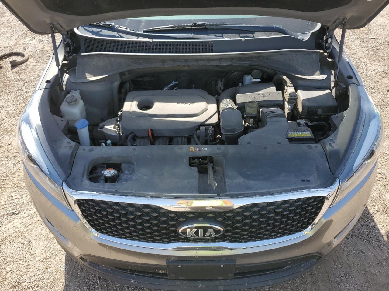 2017 KIA Sorento VIN 5XYPGDA32HG271593 Copart auction photo, side damage thumbnail 12