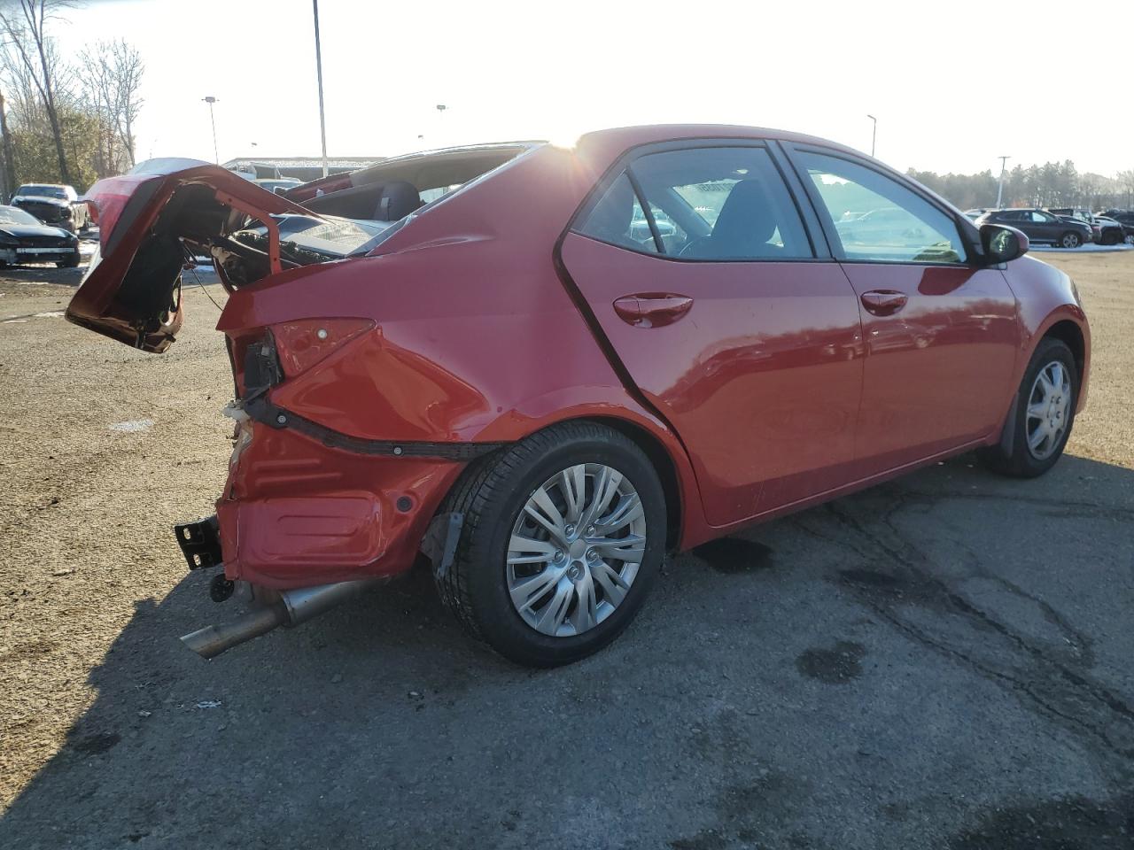 2018 Toyota Corolla VIN 2T1BURHE3JC108850 Copart auction photo, rear end / minor dent/scratches damage thumbnail 3